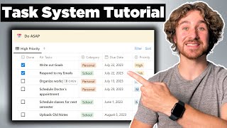 How to Create a Task Management System in Notion (Tutorial)