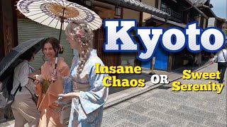 Kyoto Temples Quiet Spots among the Chaos.  Kiyomizu-dera, Sannenzaka, Ninenzaka Gion 4k Japan vlog