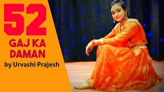 52 Gaj Ka Daman | Dance video | Hit Song | Renuka Panwar | Latest Haryanvi DJ song | Urvashi Prajesh