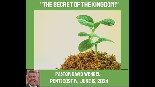 "The Secret of the Kingdom of God!"