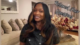 ANSWERING YOUR RELAXED HAIR QUESTIONS| The products, the tips, the routine !!