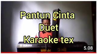 PANTUN CINTA karaoke & tex Nur Sendang Irama Sambirejo Wirosari Grobogan 081325625149