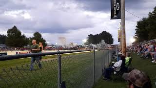 Grange fair tractor pull 1066 Hotshot tractor