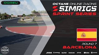 ACC Simrigs Sprint Series (S12) | R8 - Barcelona | Europe - Split Blue - Car #13