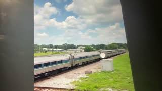 Amtrak 91 in Plant City