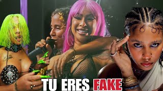 YAILIN LAS MAS VIRAL FT TOKISCHA TU ERES FAKE NUEVO TEMA MUSICAL.