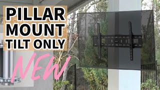 Concrete Pillar TV Mount