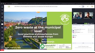 WEBINARIUM: ZERO WASTE at the municipal level - Jaka Kranjc - 27.02.2023