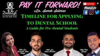 The BEST Timeline for Applying to Dental School (2022) // DentalLyfe