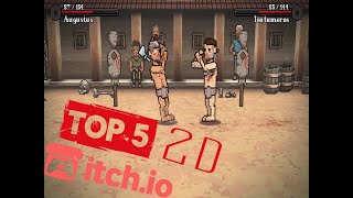 Топ 5 игр с itch.io в жанре Файтинг 2D!)