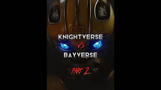 Bayverse Vs Knightverse Remake Bumblebee Část 2 #shortsvideos