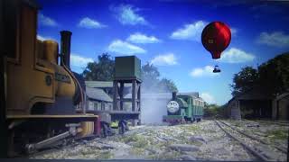 Duncan and the Hot Air Balloon🚂💛🛤️🎈 ~ since today's National Hot Air Balloon Day (June 5, 2024)