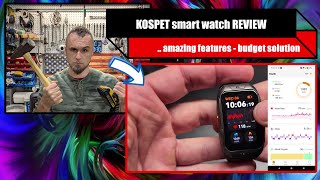 Super smartwatch at one 3rd the price KOSPET Tank X2 Ultra GPS compared to apple and google watches