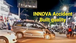 Toyota Innova Accident Mamallapuram junction ECR #innova #accidentnews #ecr #dashcam #toyotainnova