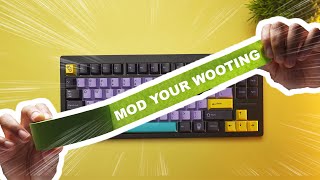 How to Mod Your Wooting 80HE! Improve the Sound and Feel!