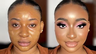 CLIENT MAKEUP TRANSFORMATION USING HIGH END PRODUCT