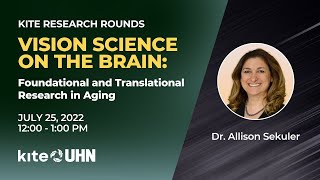 Vision Science on the Brain Foundational and Translational Research in Aging