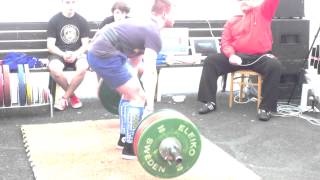 Lukáš Petrůj 245 kg Bořislavský Gigant 2014