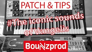 The iconic sounds of Vangelis with the Moog Matriarch