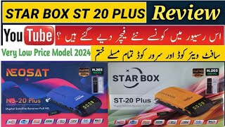 Star Box ST-20 PLUS MINI Duel Led Receiver Unboxing and Details