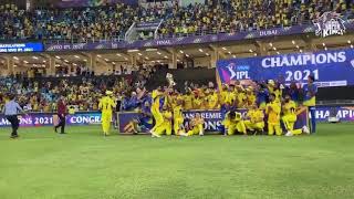 CSK 💥 KING 🎉 WINNER || IPL CHAMPION 2021||