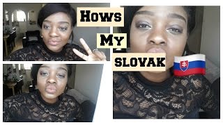 Learning to speak Slovak