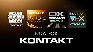 BackStage Pass Virtual Instruments - Kontakt Announcement