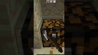 Fastest Way To Loot A Desert Temple In Minecraft #shorts #speedrun