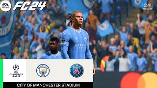 EAFC 24 | Manchester City vs PSG - UEFA Champions League | PS5™ Gameplay