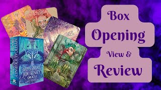 Mystical Journey Oracle: Embrace Your True Path, Gilded Card Deck ~ Box Opening ~ View ~ Review