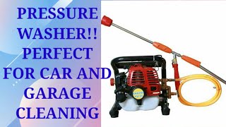 Cleaning The Garage | High Pressure Car Washer