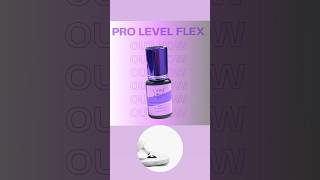 ProLevel Flex Lash Adhesive: strong, flexible quick-drying long-lasting lash extensions #lashsupply