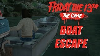 Friday 13th - The Game - Fuga de Barco e Morte do Jason