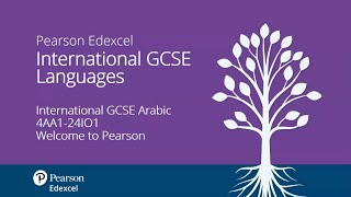 Getting Ready to Teach Pearson Edexcel International GCSE Arabic (Module 1)