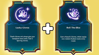 I Got Lucky Gloves + Roll The Dice + Full Thief's Gloves  | TFT Set 9