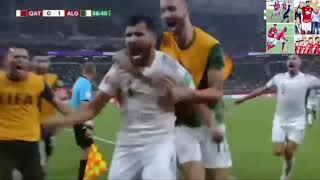 هدف حسين بن عيادة ضد المنتخب القطري