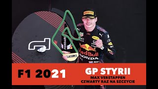 F1 - GP Styrii -  Max Verstappen na szczycie po raz czwarty