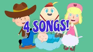 Nursery Rhymes and Kids Songs | BEST NURSERY RHYMES FOR KIDS | HUMPTY DUMPTY MARY HAD A LAMB