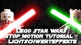 Lego Star Wars Stop Motion Tutorial - Lichtschwerteffekte mit dem LS-Maker