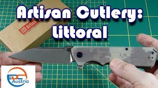 Artisan Cutlery Littoral Knife Review - New High Quality Knife Company!