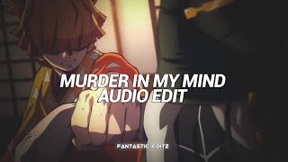 murder in my mind (ravens rock remix) - kordhell [edit audio]