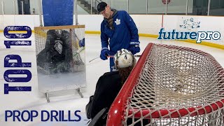 S5:E29 TOP TEN GOALIE PROP DRILLS | PLUS BONUS DRILL