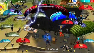 Garena Freefiremax Full gameplay squad gameplay Last miss in Booyah