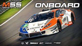 iRacing Onboard – Lamborghini Huracán GT3 on Nürburgring GP – [MSS] 24S3