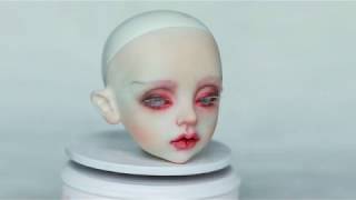 Detailed BJD Doll Faceup Tutorial - Complete Whole-Face Makeup