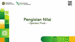 SIA - Pengisian Nilai (Operator Prodi)