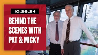 Behind The Scenes 🎥 Charting Greatness For 30 Years With Pat Riley & Micky Arison | October 26, 2024