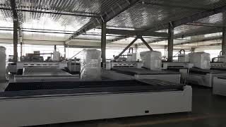 Our factory produces CNC machines and laser cutting machines