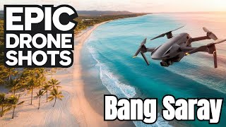 Bang Saray Beach from Above - A Drone Adventure