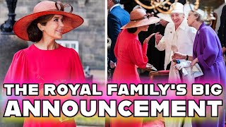 An important announcement by the royal family of Denmark and a glamorous exit with Queen Margrethe